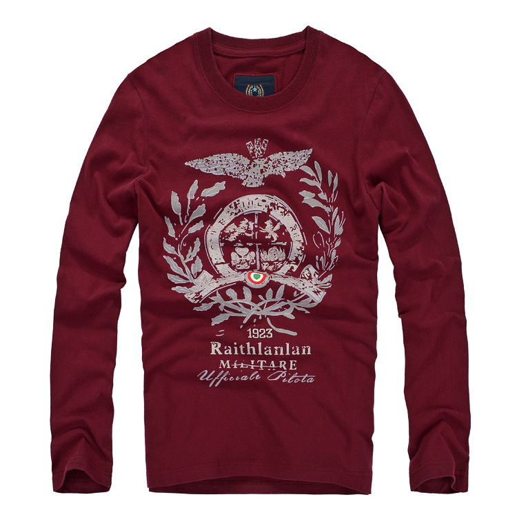 意大利空軍一號長袖T恤加工定做圖片/意大利空軍一號長袖T恤加工定做樣板圖 (3)