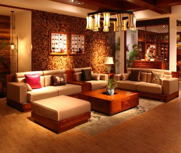 水曲柳實木沙發(fā)圖片/水曲柳實木沙發(fā)樣板圖 (1)