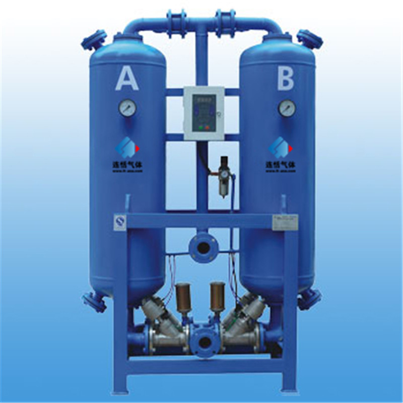 连恬气体制氮机厂家 可定制10-3000立方 PSA制氮设备报价无热/微热再生吸附式干燥机 无热再生吸附式干燥机图片