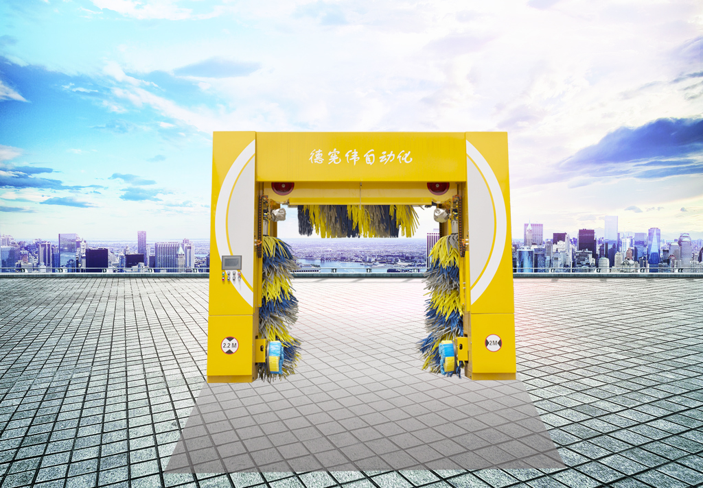 五刷龍門往復(fù)式全自動電腦洗車機(jī)