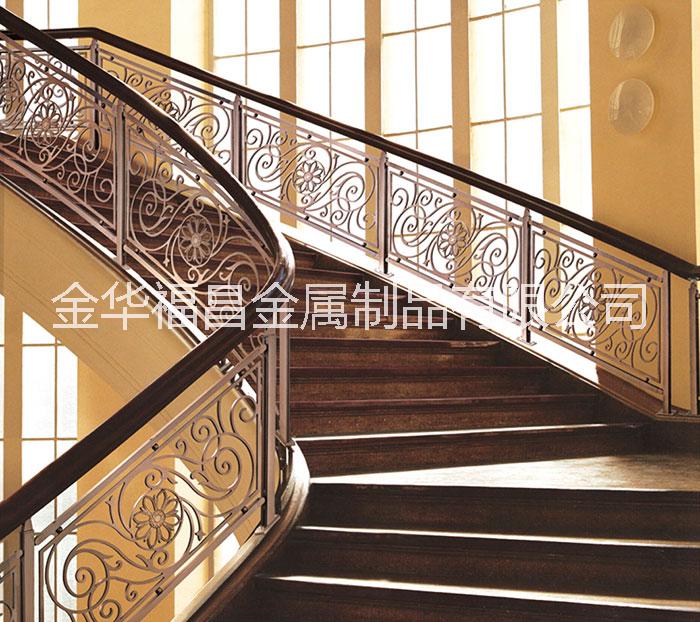 樓梯扶手鋁藝樓梯扶手圖片