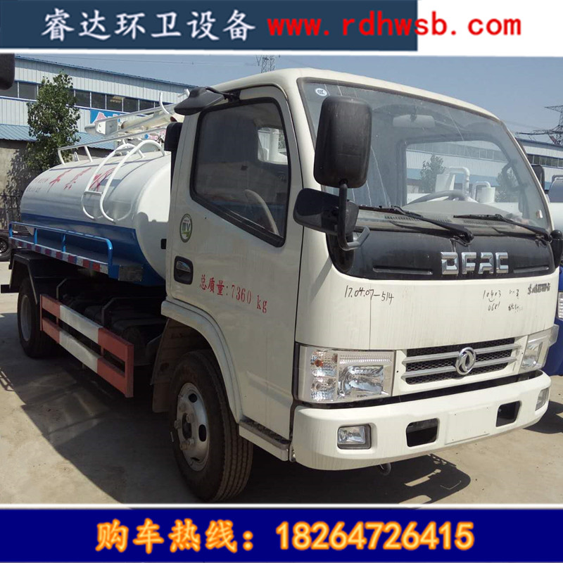 山東吸糞車圖片