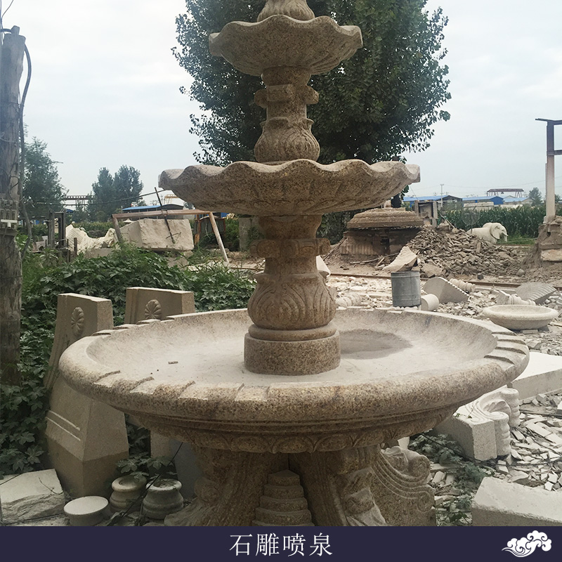 石雕噴泉圖片/石雕噴泉樣板圖 (2)