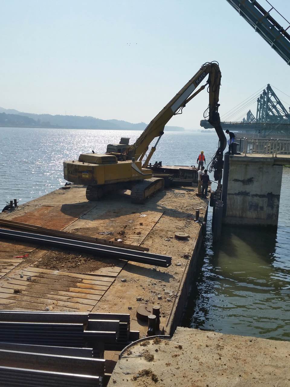 拉森鋼板樁圖片/拉森鋼板樁樣板圖 (4)