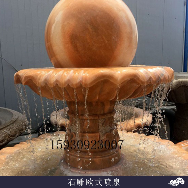 石雕歐式噴泉圖片/石雕歐式噴泉樣板圖 (3)