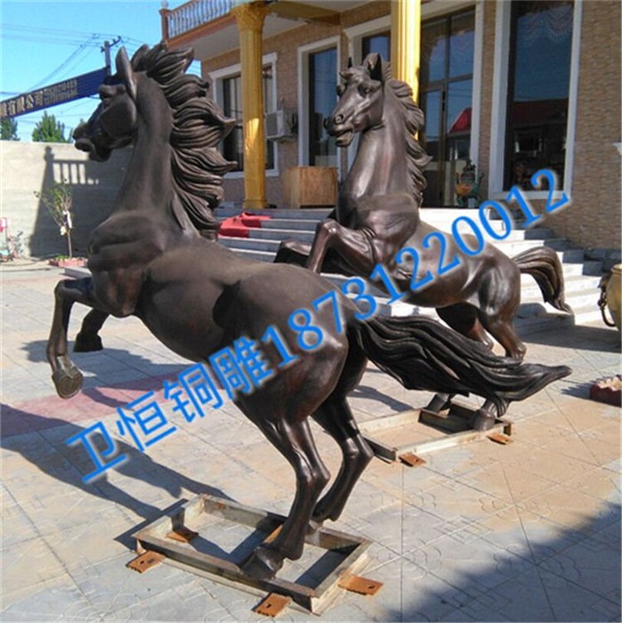 大型銅馬雕塑鑄造廠圖片/大型銅馬雕塑鑄造廠樣板圖 (2)