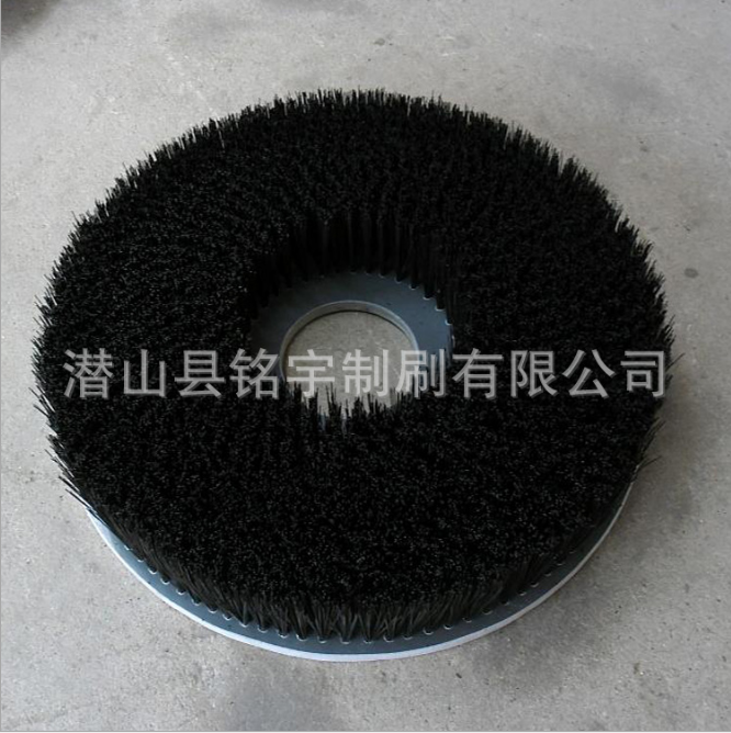廠家批發(fā)定做各種型號圓型刷 研磨絲圓盤刷 圓盤刷