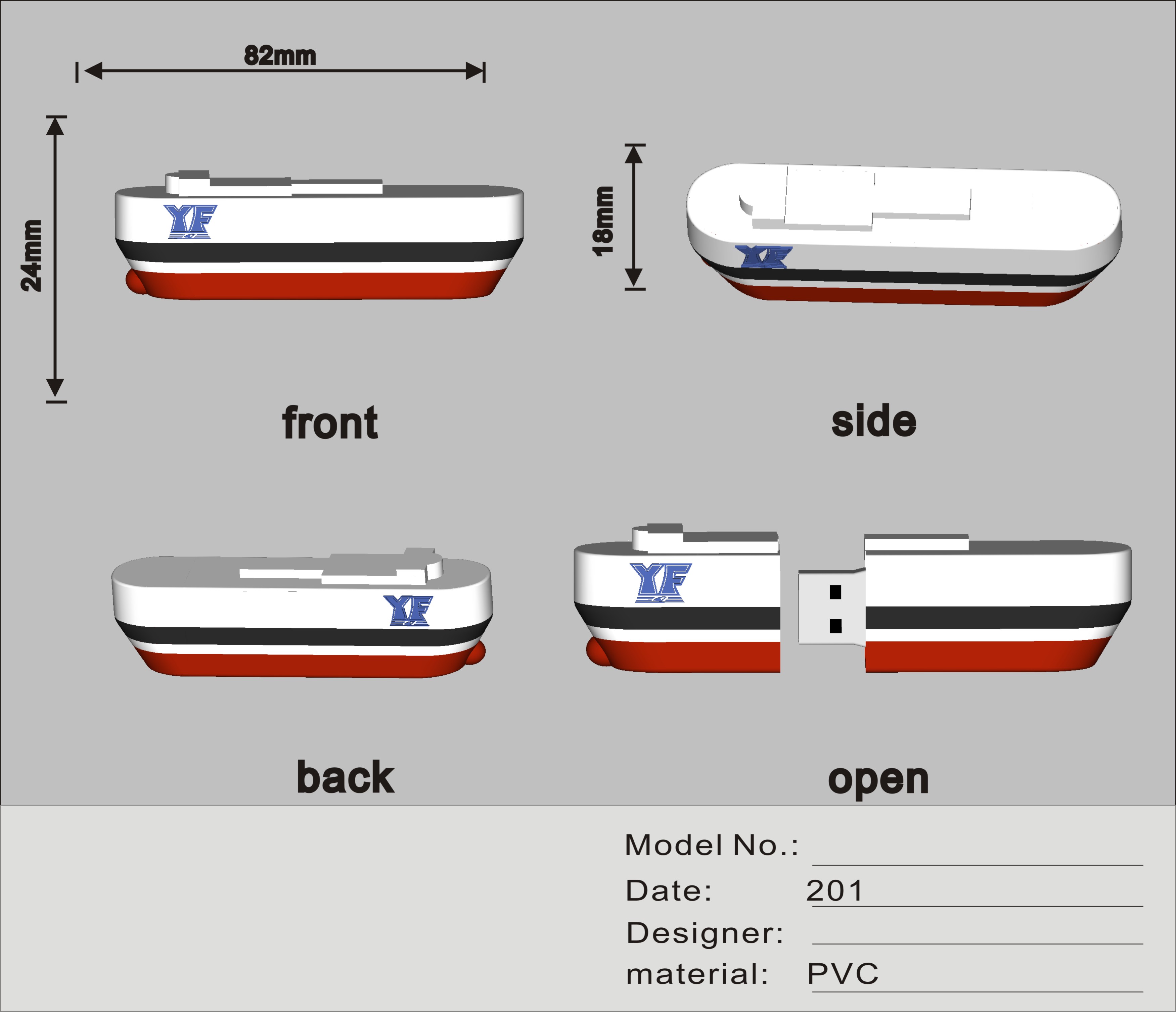 片式U盤卡圖片/片式U盤卡樣板圖 (3)