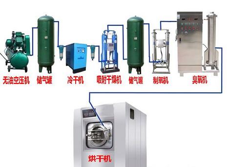 佛山市水洗厂牛仔脱色臭氧机300G臭氧厂家