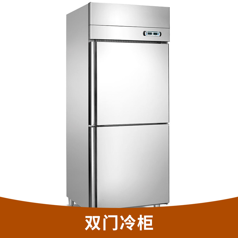 雙門冷柜 廚房保鮮柜 酒店餐廳不銹鋼冷藏冷凍柜 立式雙門冰柜 歡迎來電咨詢