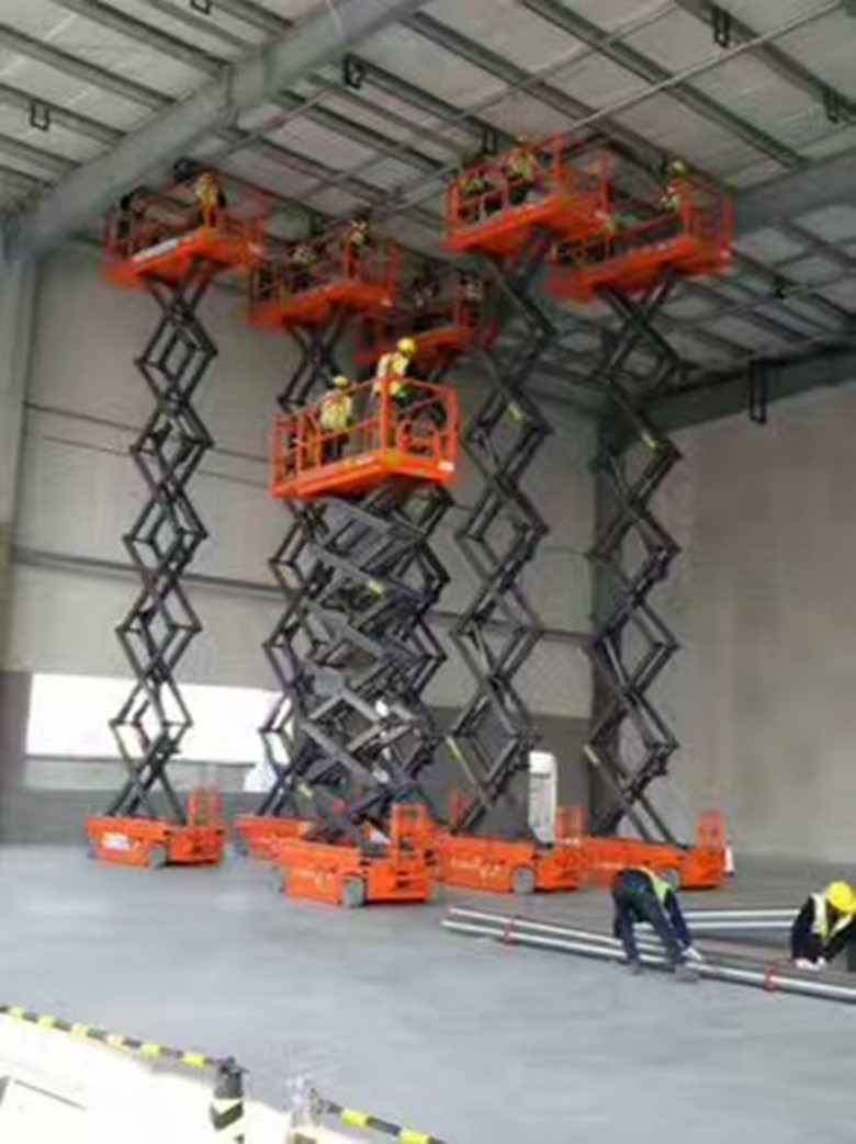 移動自行走式升降機高空作業(yè)臺圖片/移動自行走式升降機高空作業(yè)臺樣板圖 (3)
