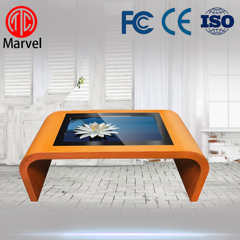 瑪威爾32寸家用木紋觸摸桌圖片