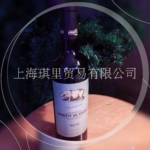 法兰西味蕾美乐干红葡萄酒