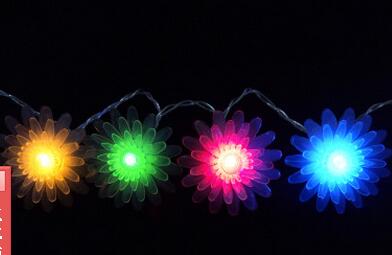 太陽(yáng)花燈串圖片/太陽(yáng)花燈串樣板圖 (3)