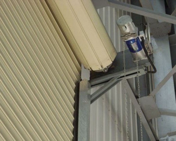 電動鋁合金卷閘門圖片/電動鋁合金卷閘門樣板圖 (3)