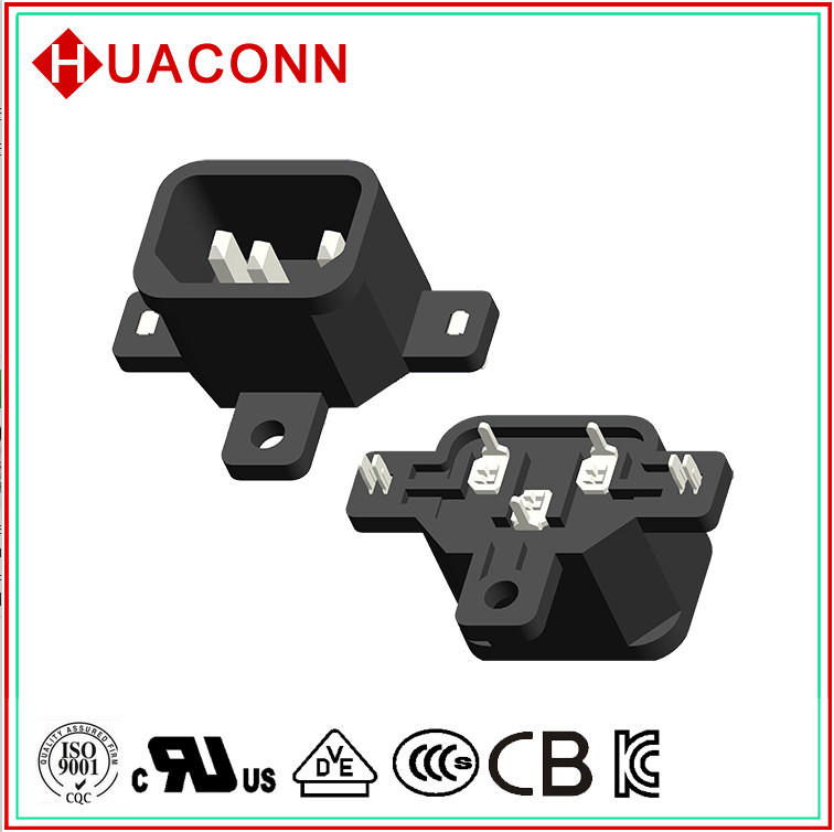 品字插座 公母電源插座圖片