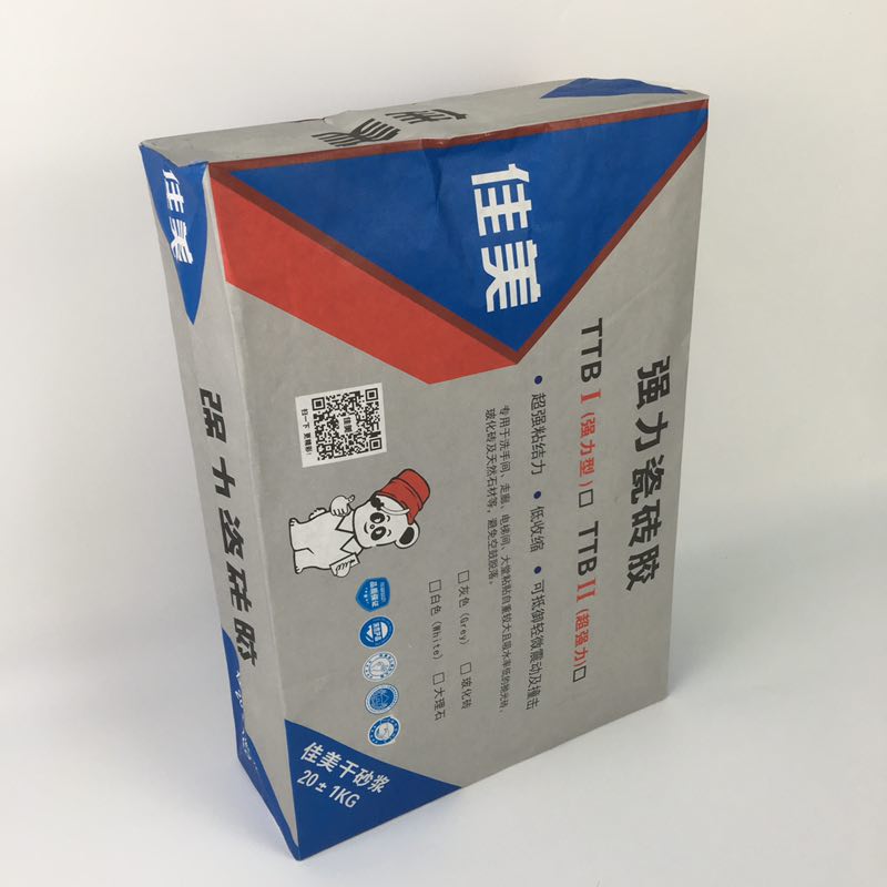 現(xiàn)貨銷售 瓷磚膠膩子粉 瓷磚膠膩子粉嵌縫膏粘接劑三紙一膜包裝方底袋