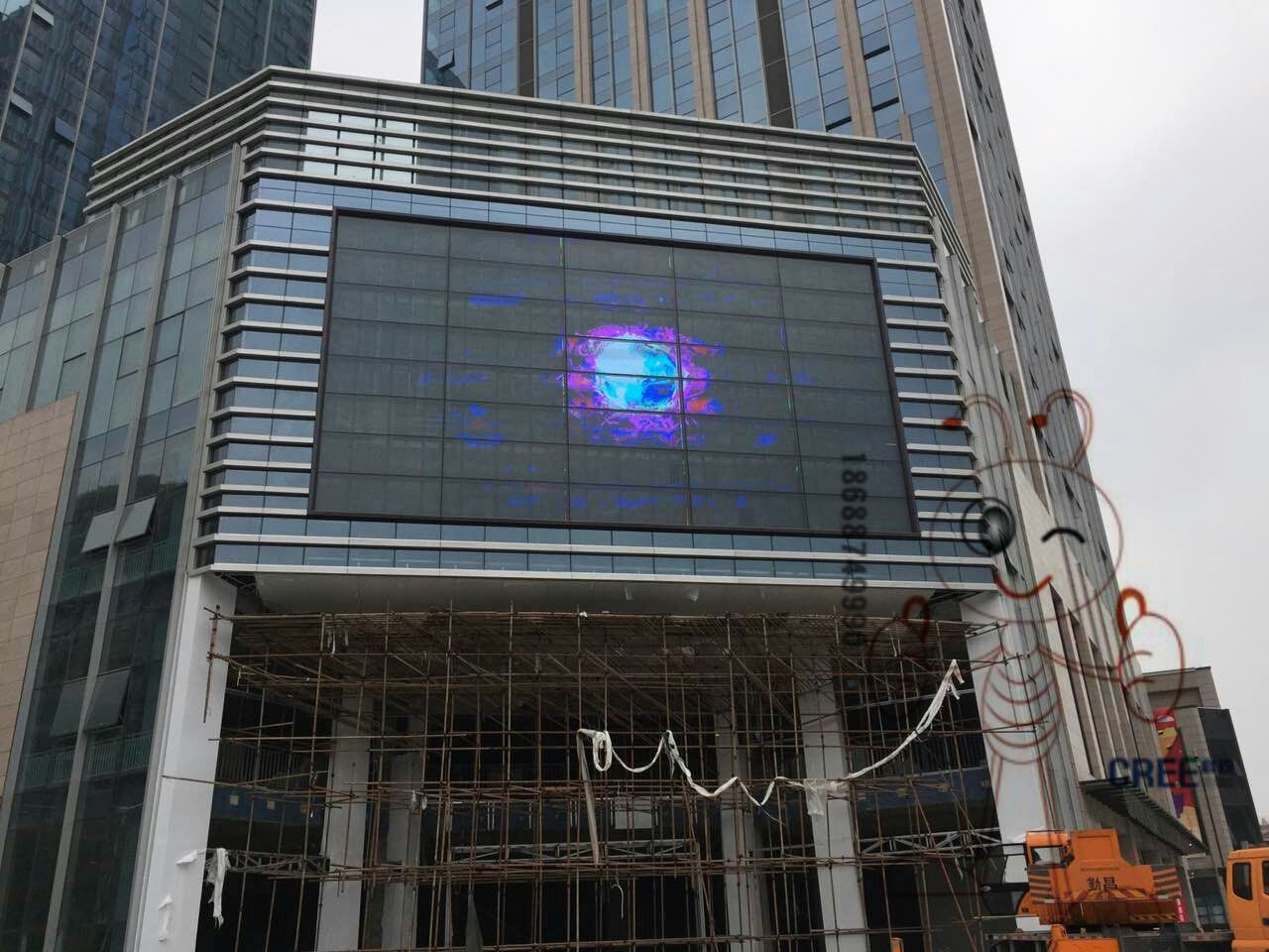 新型幕墻led透明玻璃屏圖片/新型幕墻led透明玻璃屏樣板圖 (4)