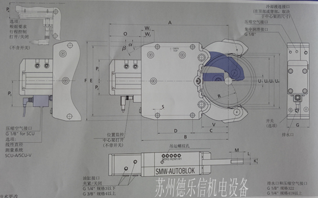 SMW 自定心中心架  KLU/KLU－A 高级系列