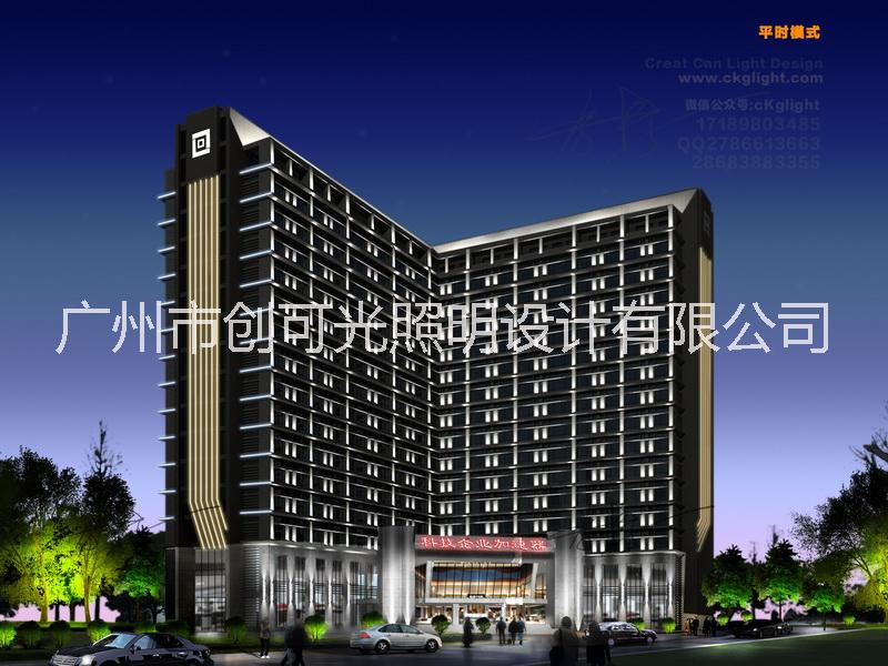 樓體亮化圖片/樓體亮化樣板圖 (3)