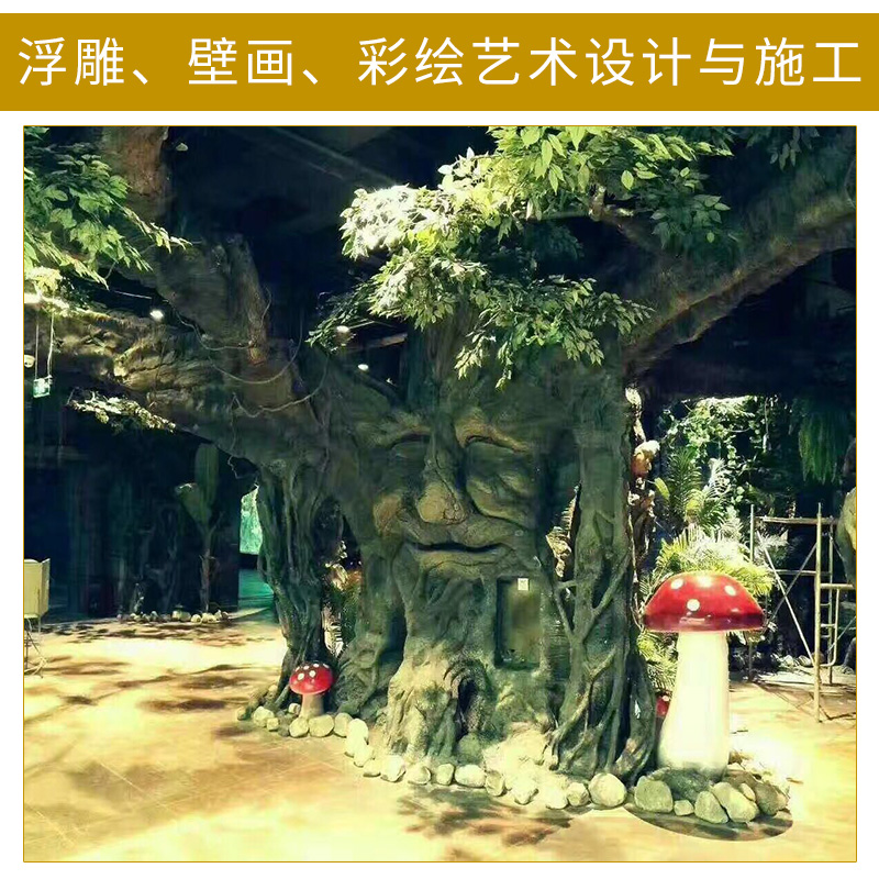 浮雕、壁畫、彩繪藝術(shù)設(shè)計(jì)與施工圖片