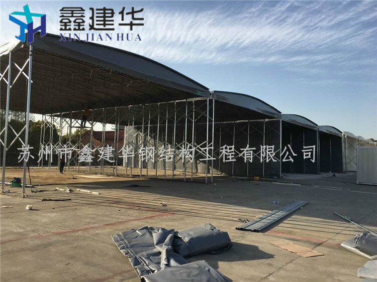 倉(cāng)庫(kù)雨棚圖片/倉(cāng)庫(kù)雨棚樣板圖 (3)