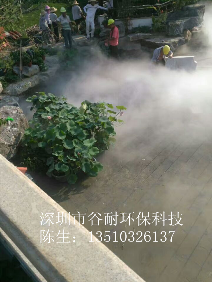 小池人造霧圖片