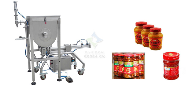 豆豉醬灌裝機(jī)_豆瓣醬灌裝機(jī)
