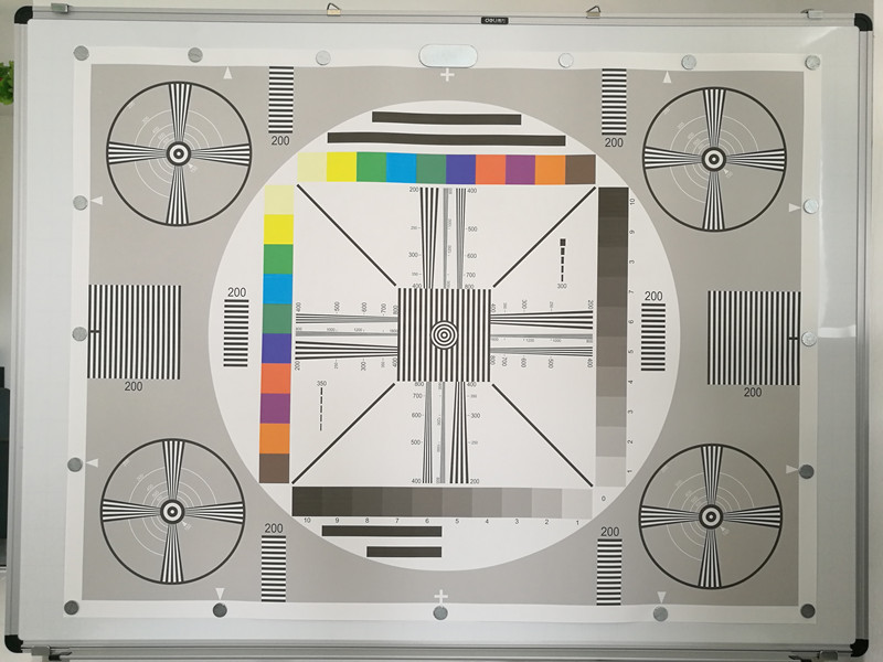 调焦测试纸 CCD/COMS高清综合测试卡 组装监控摄像机镜头对焦图纸 调焦测试图