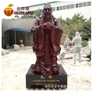 仿銅人物雕塑圖片/仿銅人物雕塑樣板圖 (3)