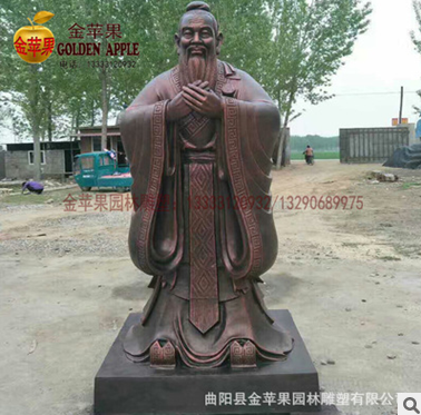 仿銅人物雕塑圖片/仿銅人物雕塑樣板圖 (4)