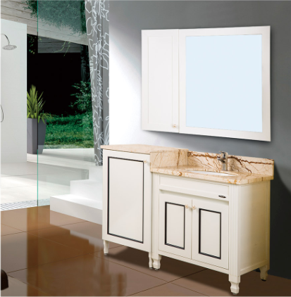 平光白全鋁衛(wèi)浴柜 平光白衛(wèi)浴柜供貨商 太空鋁衛(wèi)浴批發(fā) 大理石衛(wèi)浴