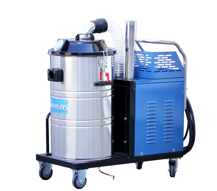 單筒式電動(dòng)震塵工業(yè)集成器380V伊博特吸塵器