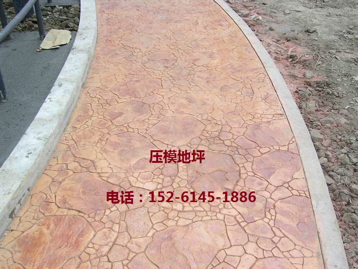 彩色壓模地坪施工圖片/彩色壓模地坪施工樣板圖 (2)
