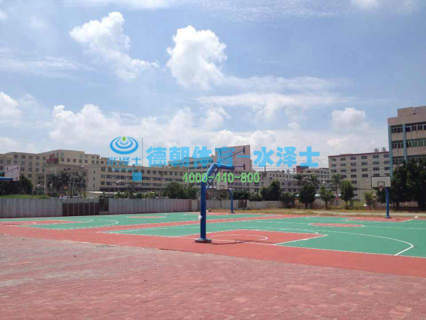 丙烯酸籃球場圖片/丙烯酸籃球場樣板圖 (2)