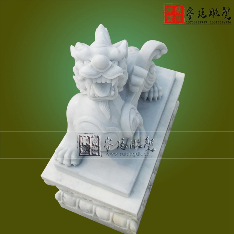 石雕麒麟圖片/石雕麒麟樣板圖 (2)