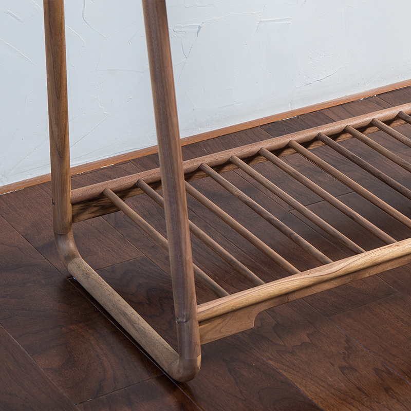 黑胡桃衣帽架創(chuàng)意客廳掛衣架圖片/黑胡桃衣帽架創(chuàng)意客廳掛衣架樣板圖 (4)