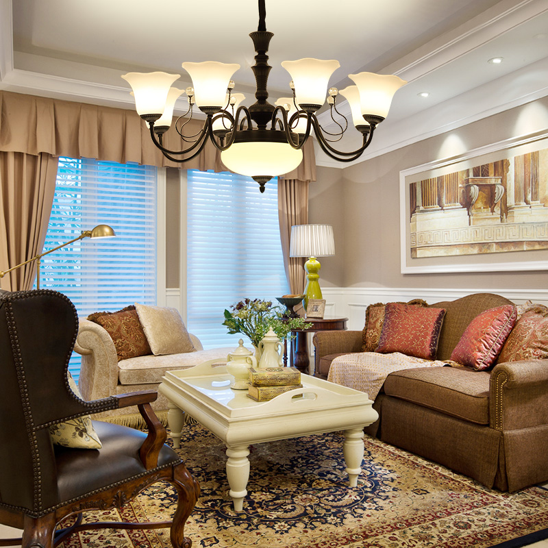 客廳吊燈圖片/客廳吊燈樣板圖 (2)