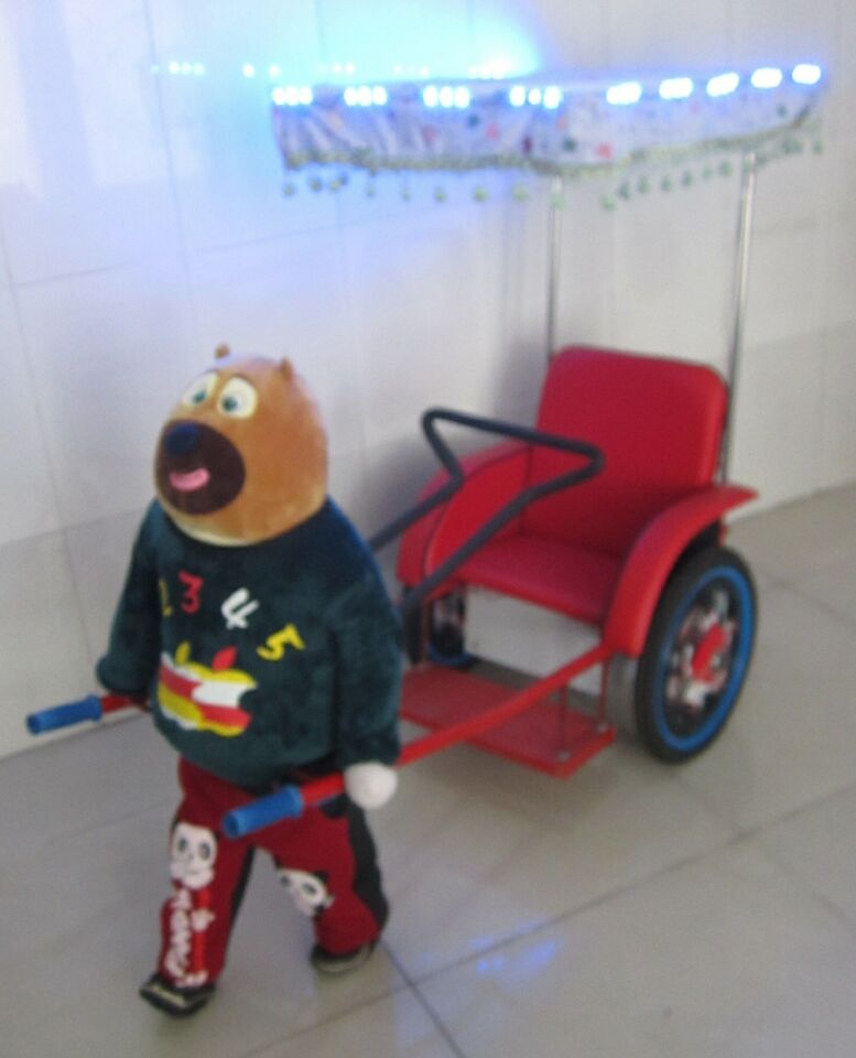 機器人拉車圖片/機器人拉車樣板圖 (2)