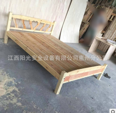 松木雙人床圖片/松木雙人床樣板圖 (2)