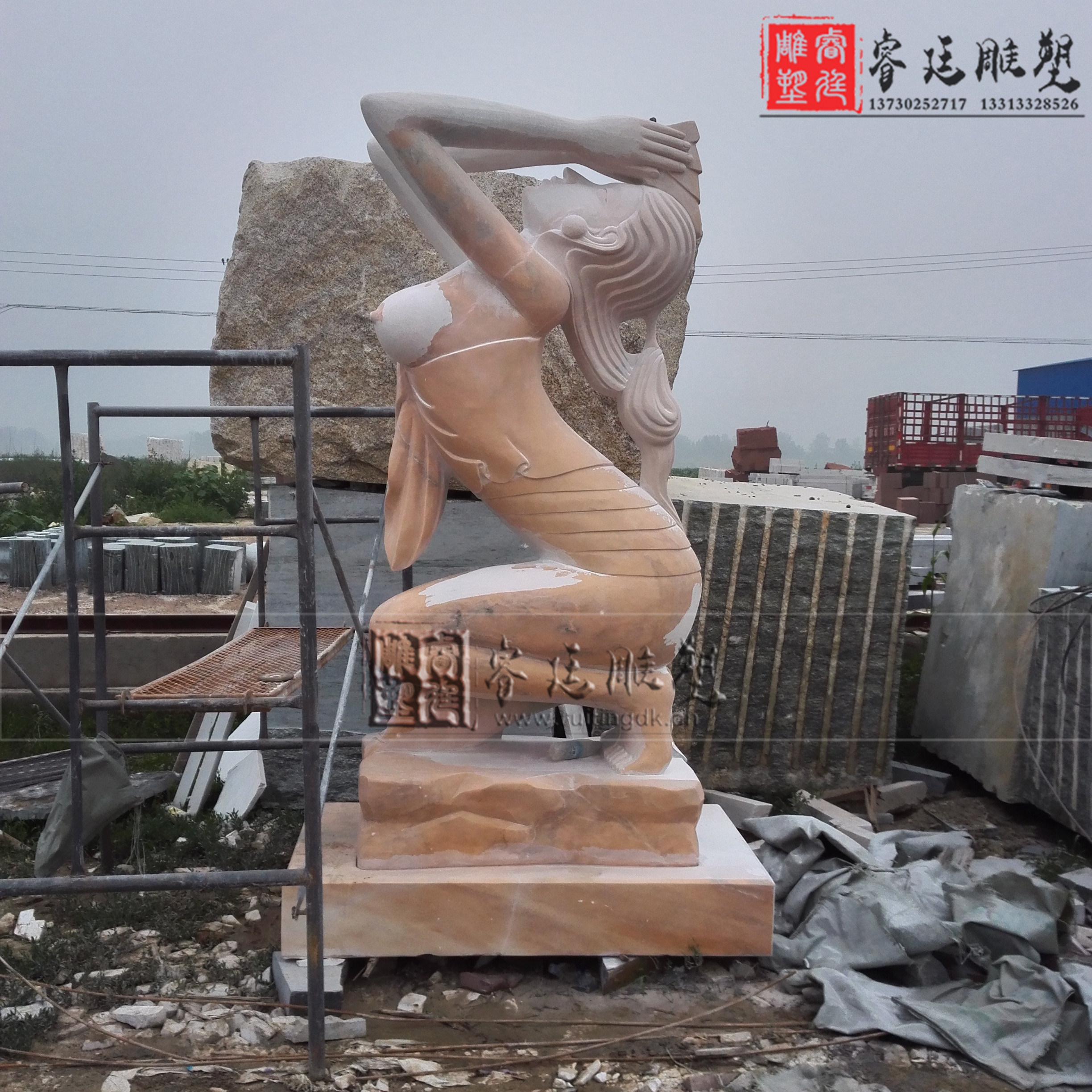 抽象人物雕塑圖片/抽象人物雕塑樣板圖 (3)