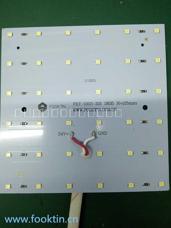 2835高亮LED燈板正方形，貼片吸頂LED燈字板
