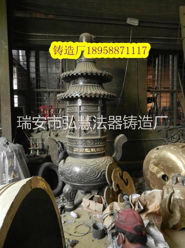 厂家批发江西寺庙铜香炉图片/厂家批发江西寺庙铜香炉样板图 (4)