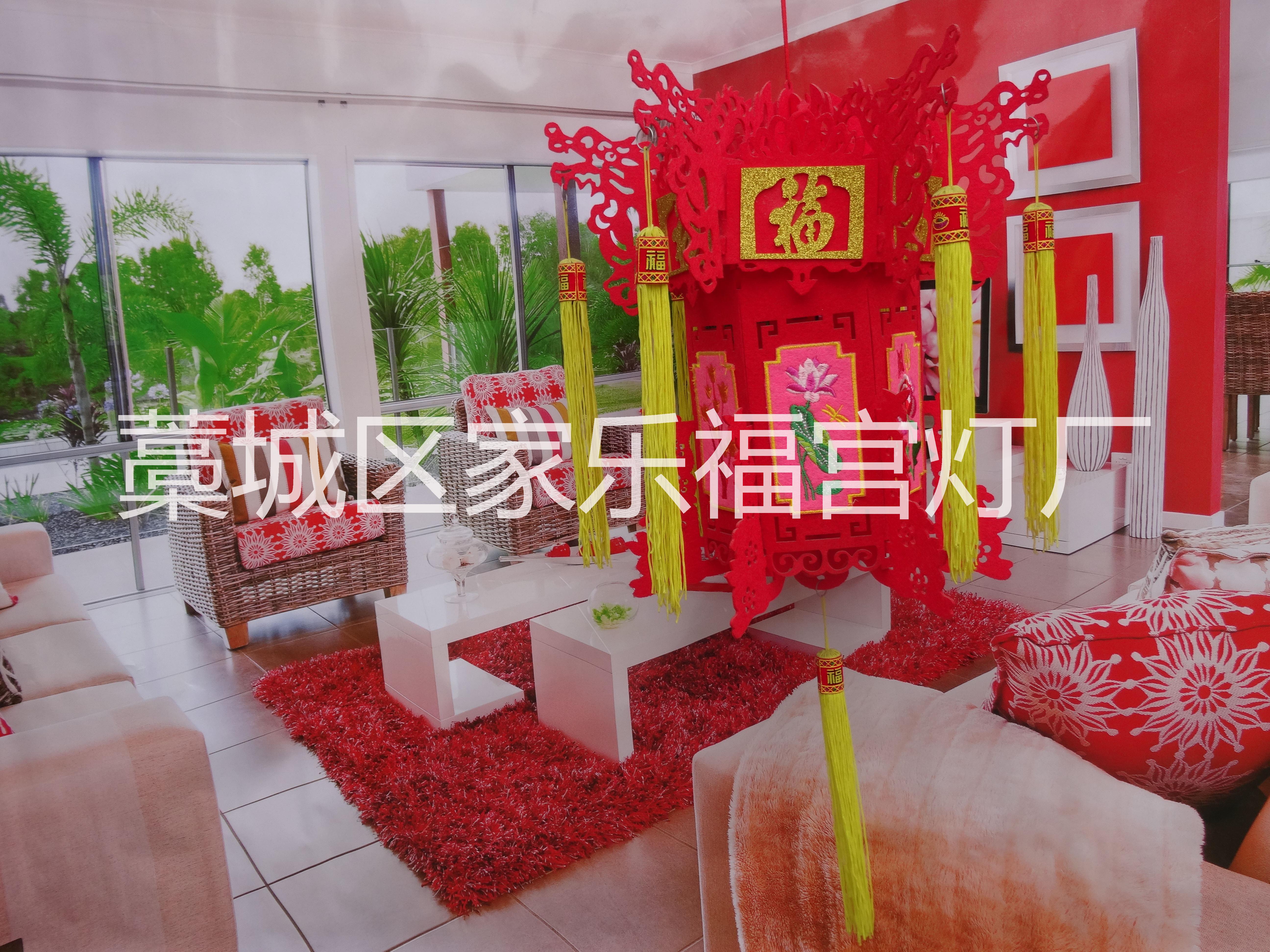 藁城區(qū)家樂福廠家直銷，無紡布燈籠，室內(nèi)結(jié)婚，節(jié)日裝飾，大紅燈籠。