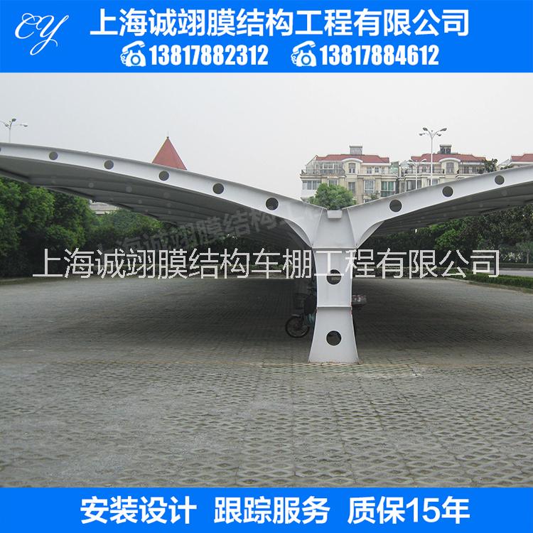 車棚膜結(jié)構(gòu)圖片/車棚膜結(jié)構(gòu)樣板圖 (1)