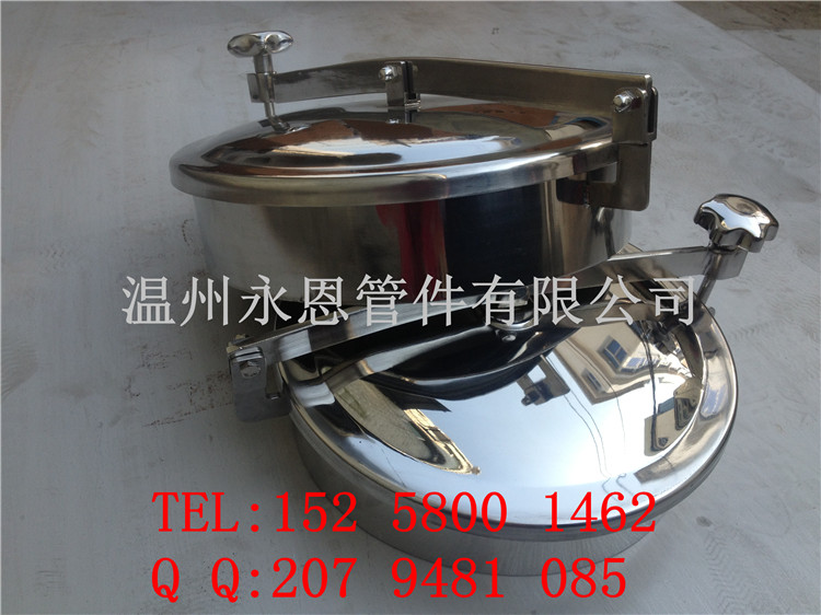 不銹鋼常壓人孔圖片/不銹鋼常壓人孔樣板圖 (1)