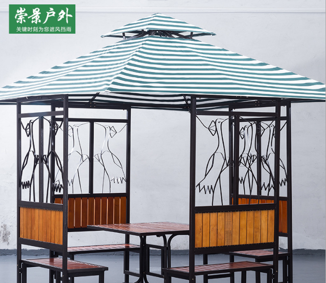 廠家直銷戶外涼亭 花園庭院遮陽景圖片/廠家直銷戶外涼亭 花園庭院遮陽景樣板圖 (2)