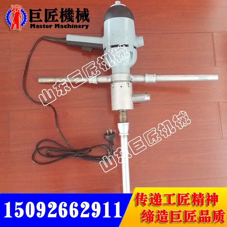 1500瓦小型電動(dòng)打井機(jī) 農(nóng)村吃水井鉆機(jī)廠家直銷