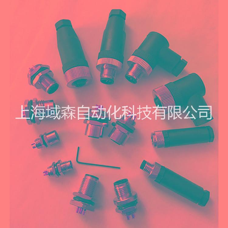 M12傳感器插頭 M12法蘭插頭圖片/M12傳感器插頭 M12法蘭插頭樣板圖 (4)