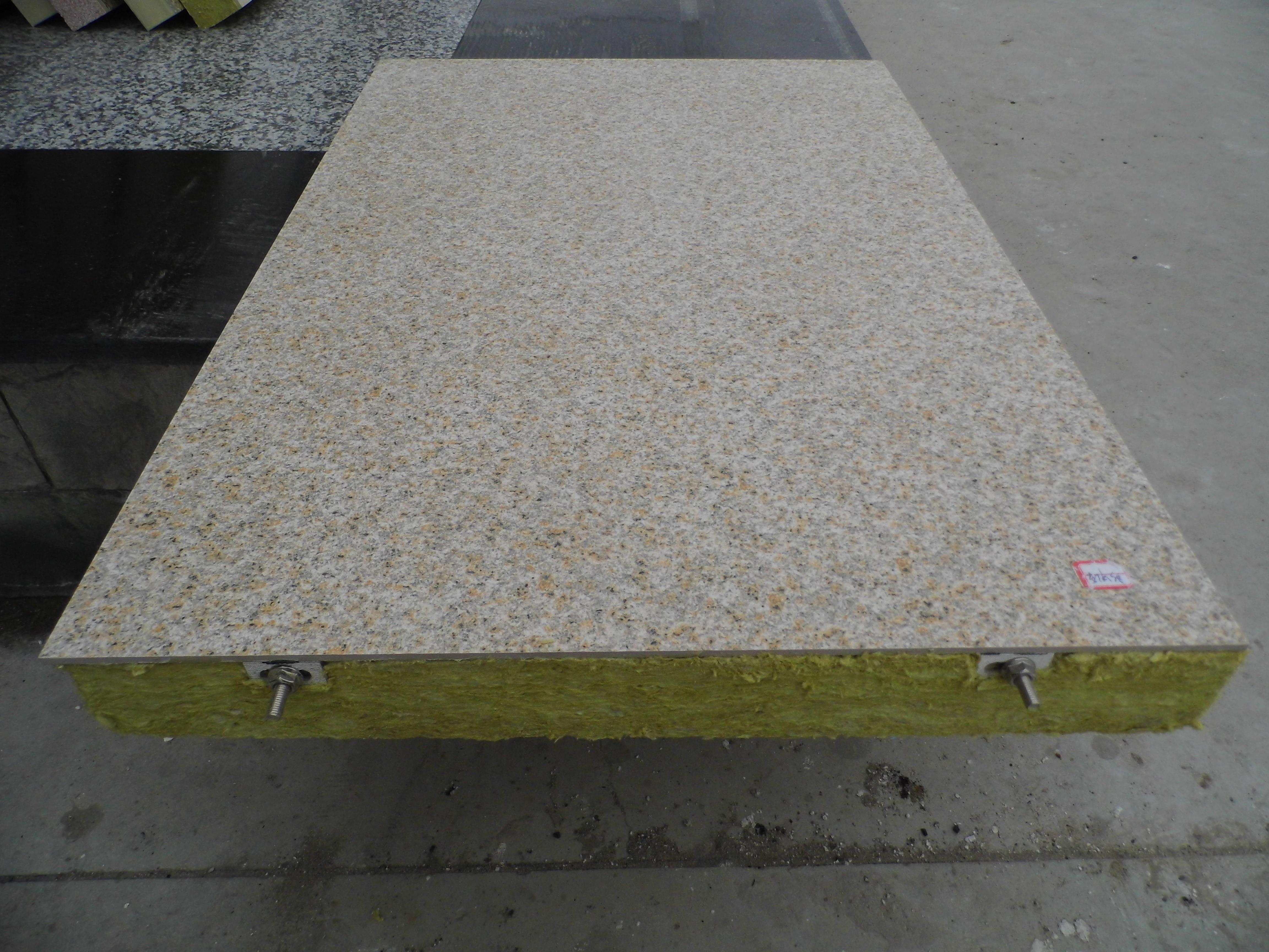 （黃麻）超薄陶瓷保溫一體板（巖棉圖片